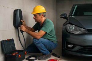 Como escolher a estação de recarga residencial para carro elétrico