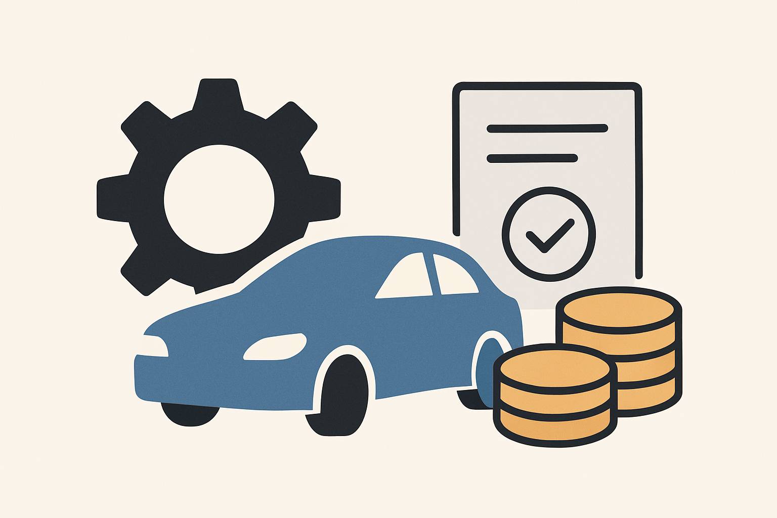 Custos de manutenção, seguro e IPVA